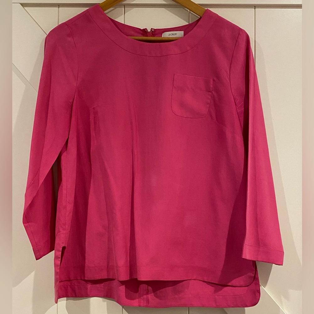 Silk JCrew Top